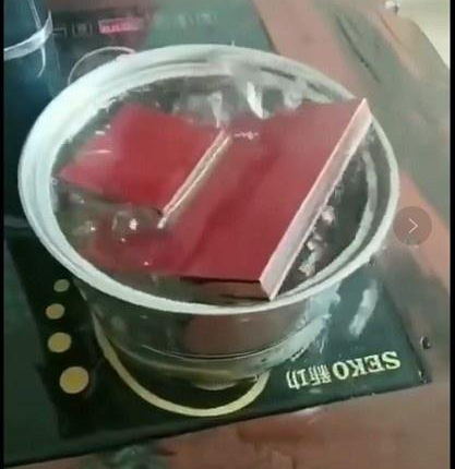 水煮8小時的建筑模板