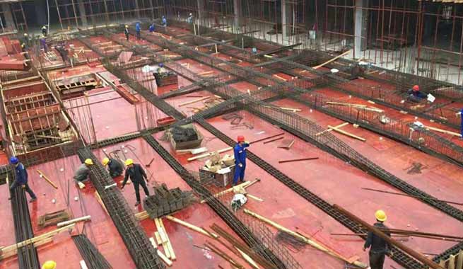 廣西建工集團(tuán)第三建筑工程使用鑫虹泰模板